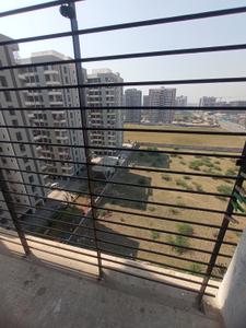 Balcony Image of 780 Sq.ft 1 BHK Apartment / Flat for rent in Orchid Infinity, Palanpur Surat for Rs. 13000