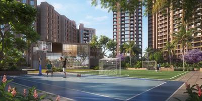 Image of 1585 Sq.ft 3 BHK Apartment / Flat for sale in Basil Maximus Wing D And E, Punawale, Pune for Rs. 12000000