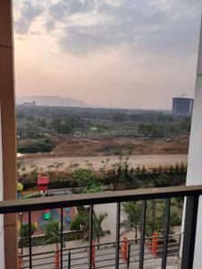 Balcony Image of 670 Sq.ft 1 BHK Apartment / Flat for sale in Runwal My City, Usarghar Thane for Rs. 3700000