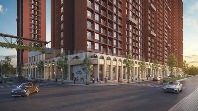 Image of 1020 Sq.ft 2 BHK Apartment / Flat for sale in My Home Sanctuary Phase I, Mamurdi, Pune for Rs. 6700000