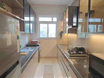 Kitchen Image of 1050 Sq.ft 3 BHK Apartment / Flat for rent in Purva Clermont, Chembur Mumbai for Rs. 140000