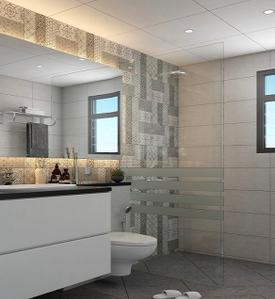 Bathroom Image of 1498 Sq.ft 3 BHK Apartment / Flat for sale in Sobha Manhattan Towers Town Park Phase 1 W 4 And 5, Jigala Bengaluru for Rs. 21000000
