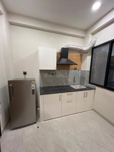 Kitchen Image of 900 Sq.ft 1 BHK Apartment / Flat for rent in Sakar Elite Apex, Mahalakshmi Nagar Indore for Rs. 18000