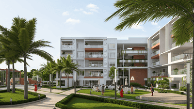 Image of 2260 Sq.ft 3 BHK Apartment / Flat for sale in Vajram Chrysanthemum, Avalahalli, Bengaluru for Rs. 21900006