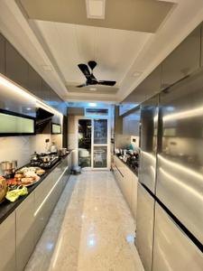 Kitchen Image of 2600 Sq.ft 4 BHK Apartment / Flat for rent in Tilak Nagar Jaipur for Rs. 100000