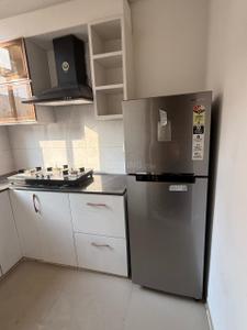 Kitchen Image of 800 Sq.ft 3 BHK Apartment / Flat for rent in Oro Elements, Jankipuram Lucknow for Rs. 28500