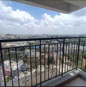 Balcony Image of 1150 Sq.ft 2 BHK Apartment / Flat for sale in Prestige Misty Waters, Nagavara Bengaluru for Rs. 16700000