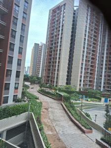 Image of 1000 Sq.ft 3 BHK Apartment / Flat for rent in Shapoorji Pallonji Sensorium Phase I, Maan, Pune for Rs. 40000