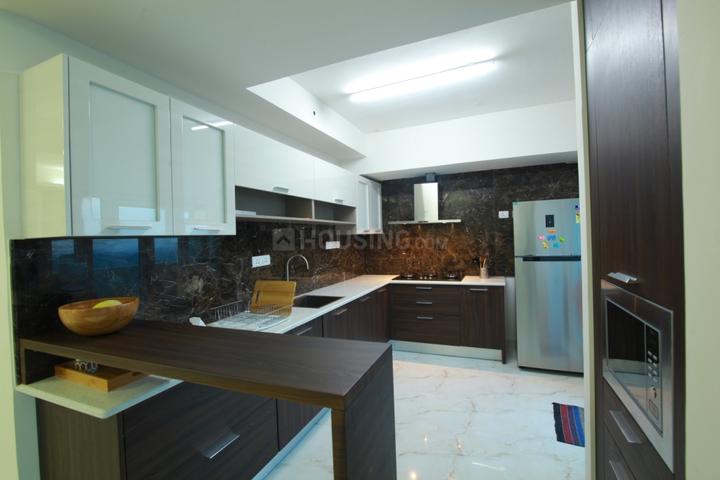 Kitchen Image of 1874 Sq.ft 3 BHK Apartment / Flat for sale in Aliens Space Station, Tellapur Hyderabad for Rs. 13000000