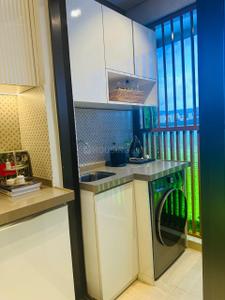 Kitchen Image of 947 Sq.ft 2 BHK Apartment / Flat for sale in Purva Panorama, Thane West Thane for Rs. 20494900