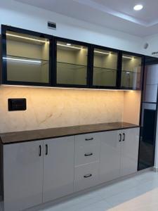 Kitchen Image of 1353 Sq.ft 3 BHK Apartment / Flat for rent in Urbanrise On Cloud 33, Bachupally Hyderabad for Rs. 40000