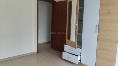Bedroom Image of 1100 Sq.ft 2 BHK Apartment / Flat for rent in Bhartiya Nikoo Homes Phase 2, Thanisandra Bengaluru for Rs. 42000