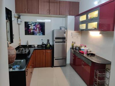 Kitchen Image of 590 Sq.ft 1 BHK Apartment / Flat for rent in Suyog Leher, Kondhwa Pune for Rs. 22000