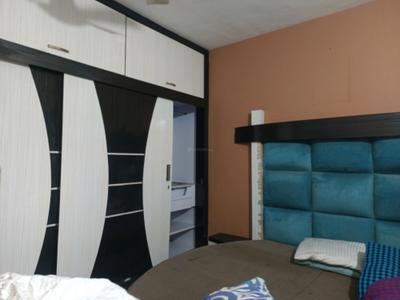 Bedroom Image of 950 Sq.ft 2 BHK Apartment / Flat for rent in Jhala BK Jhala Nirmal Township, Hadapsar Pune for Rs. 25000