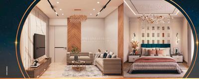 Bedroom Image of 960 Sq.ft 2 BHK Apartment / Flat for sale in Swami 7 Skye, Dhayari Pune for Rs. 6600000