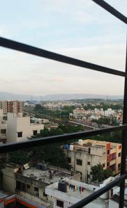 Balcony Image of 950 Sq.ft 2 BHK Apartment / Flat for rent in Sky Crest, Hadapsar Pune for Rs. 18000