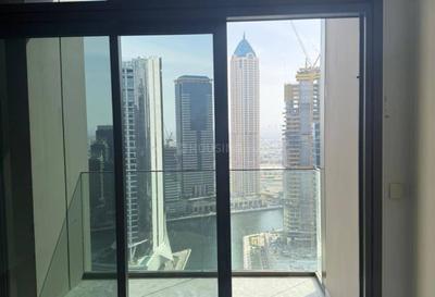 Balcony Image of 586 Sq.ft 1 BHK Apartment / Flat for rent in Business Bay Dubai for Rs. 201500