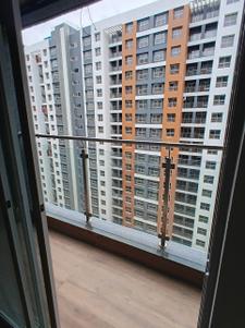 Balcony Image of 850 Sq.ft 2 BHK Apartment / Flat for rent in Geras Planet Of Joy, Upper Kharadi Pune for Rs. 34000
