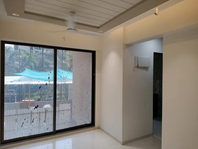 Living Room Image of 720 Sq.ft 1 BHK Apartment / Flat for rent in Vijay Orion, Hiranandani Estate Thane for Rs. 20000