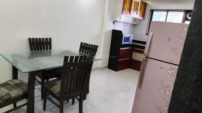 Kitchen Image of 700 Sq.ft 1 BHK Apartment / Flat for rent in Vidyashree Apartment, Balaji Nagar Pune for Rs. 15600