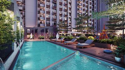 Image of 1550 Sq.ft 3 BHK Apartment / Flat for sale in Sun Atmosphere, Shela, Ahmedabad for Rs. 7000000