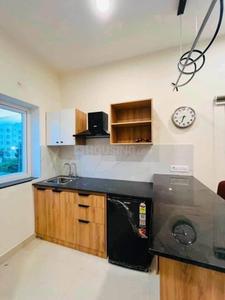 Kitchen Image of 900 Sq.ft 1 BHK Apartment / Flat for rent in Kondapur Hyderabad for Rs. 26000