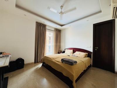 Bedroom Image of 1800 Sq.ft 3 BHK Builder Floor for sale in Malviya Nagar New Delhi for Rs. 44500000