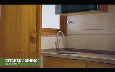 Kitchen Image of 1800 Sq.ft 3 BHK Apartment / Flat for sale in Tulsi Paradise, Sughad Gandhinagar for Rs. 8000000