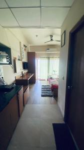Kitchen Image of 435 Sq.ft 1 RK Studio for rent in Paramount Pine And Oak Studio, Surajpur Greater Noida for Rs. 18000