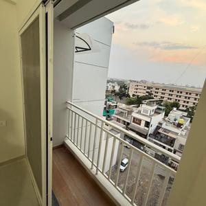 Balcony Image of 1150 Sq.ft 2 BHK Apartment / Flat for rent in Lakeshore Oasis, Besa Nagpur for Rs. 14500