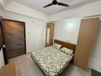 Bedroom Image of 450 Sq.ft 1 RK Apartment / Flat for rent in Marathahalli Bengaluru for Rs. 16000