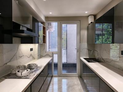 Kitchen Image of 1700 Sq.ft 3 BHK Builder Floor for rent in Sector 57 Gurgaon for Rs. 55000