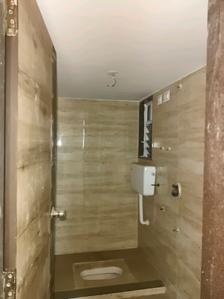 Common Bathroom Image of 700 Sq.ft 1 BHK Apartment / Flat for sale in Sai Balaji Emrald, Dombivli East Thane for Rs. 4850000