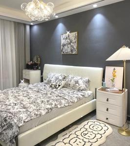 Bedroom Image of 1250 Sq.ft 3 BHK Apartment / Flat for rent in Gomtipuram Villas, Gomti Nagar Lucknow for Rs. 25000