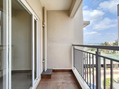 Balcony Image of 1272 Sq.ft 3 BHK Apartment / Flat for sale in TVS Emerald Jardin, Begur Bengaluru for Rs. 16900001