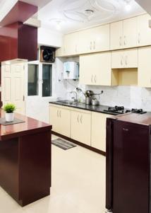 Kitchen Image of 1500 Sq.ft 1 BHK Apartment / Flat for rent in Supertech Cape Town, Sector 74 Noida for Rs. 16500