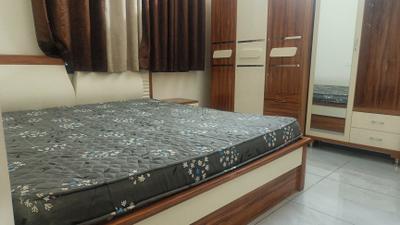 Bedroom Image of 1050 Sq.ft 2 BHK Apartment / Flat for rent in Renuka Panch Tattva, Tathawade Pune for Rs. 34999