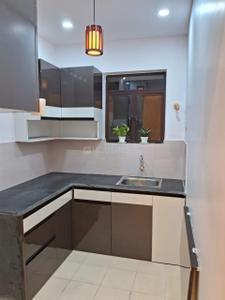 Kitchen Image of 780 Sq.ft 2 BHK Apartment / Flat for rent in Shrachi Greenwood Nest, New Town Kolkata for Rs. 30000
