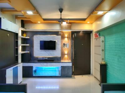 Living Room Image of 920 Sq.ft 2 BHK Apartment / Flat for rent in Kasarvadavali Thane for Rs. 27000