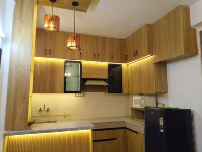 Kitchen Image of 500 Sq.ft 1 BHK Apartment / Flat for rent in ROF Amaltas, Sector 92 Gurgaon for Rs. 21000