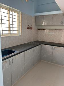 Kitchen Image of 550 Sq.ft 1 BHK Builder Floor for rent in Kattigenahalli Bengaluru for Rs. 13000