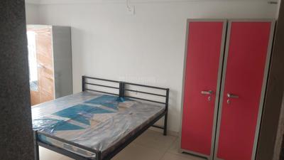 Bedroom Image of 1300 Sq.ft 2 BHK Apartment / Flat for rent in Kavisha Aer, Shela Ahmedabad for Rs. 25500