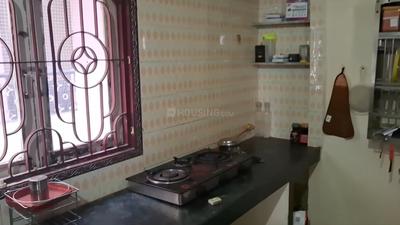 Kitchen Image of 625 Sq.ft 1 BHK Builder Floor for rent in Akota Vadodara for Rs. 12000