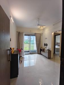 Hall Image of 420 Sq.ft 1 BHK Apartment / Flat for rent in Thane West Thane for Rs. 25000