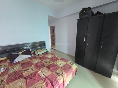 Bedroom Image of 1100 Sq.ft 2 BHK Apartment / Flat for rent in Sangeeta Bagdi Sapna Sangeeta Residency, Musakhedi Indore for Rs. 17000