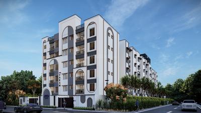 Image of 925 Sq.ft 2 BHK Apartment / Flat for sale in Vanagaram, Chennai for Rs. 10500000