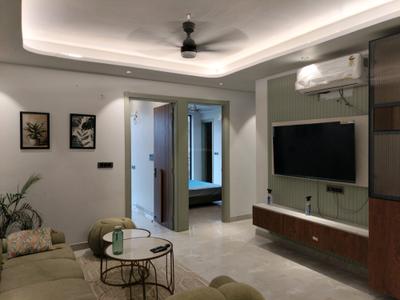 Living Room Image of 750 Sq.ft 2 BHK Apartment / Flat for sale in Primex Krishna Apartment, Kulesara Greater Noida for Rs. 4020000