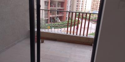 Balcony Image of 800 Sq.ft 2 BHK Apartment / Flat for rent in Shapoorji Pallonji Joyville Sensorium, Maan Pune for Rs. 26000