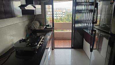 Kitchen Image of 1035 Sq.ft 2 BHK Apartment / Flat for sale in Kumar Pebble Park, Hadapsar Pune for Rs. 6200000