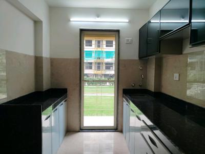 Kitchen Image of 670 Sq.ft 1 BHK Apartment / Flat for sale in Vasai East Vasai for Rs. 3800000
